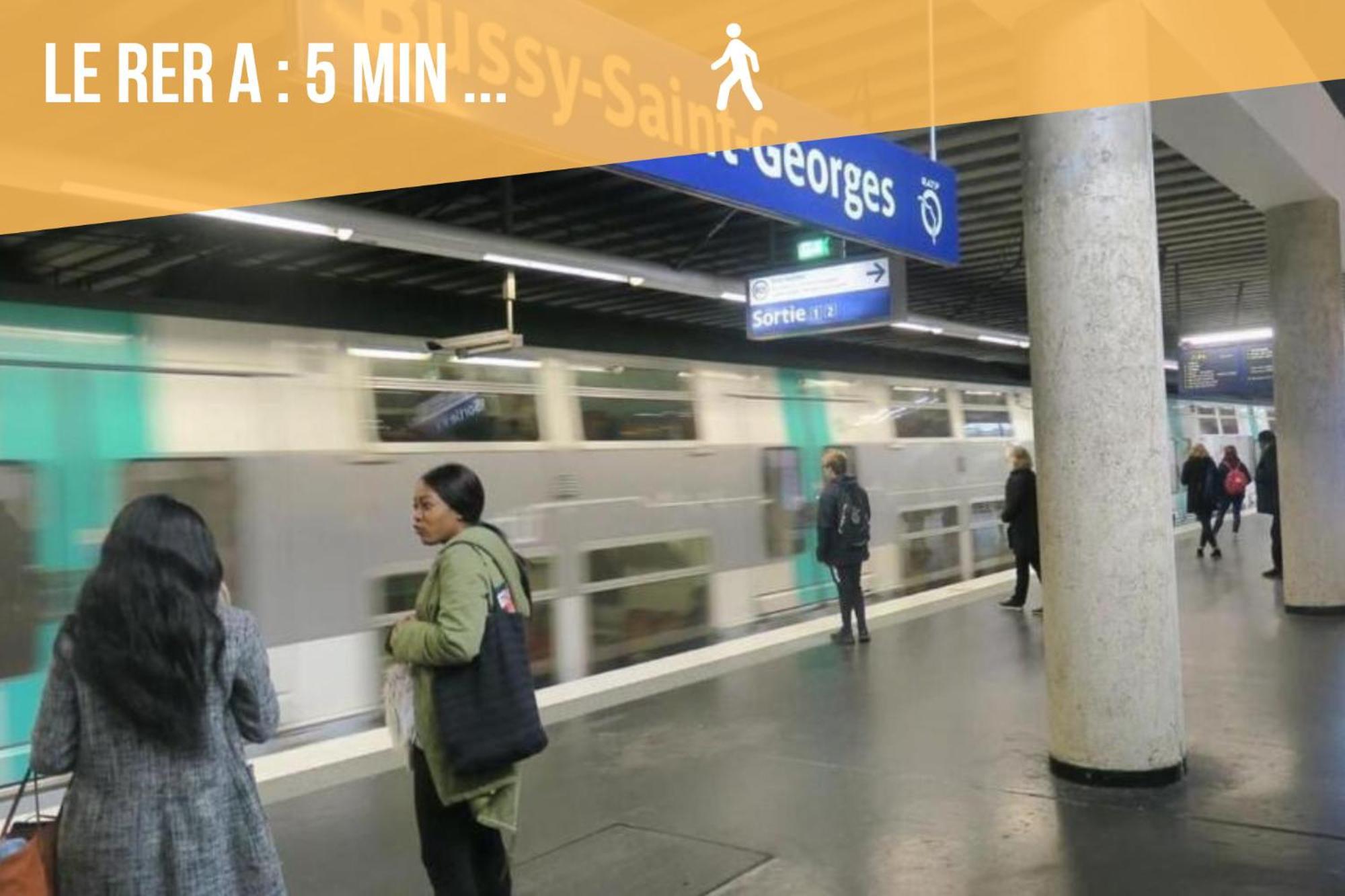 6Personne,10Mn De Disney,30Mn De Paris,Parking Bussy-Saint-Georges Exterior foto